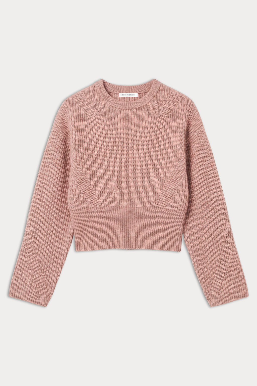 THE CHUNKY KNIT SWEATER DUSTY BLUSH