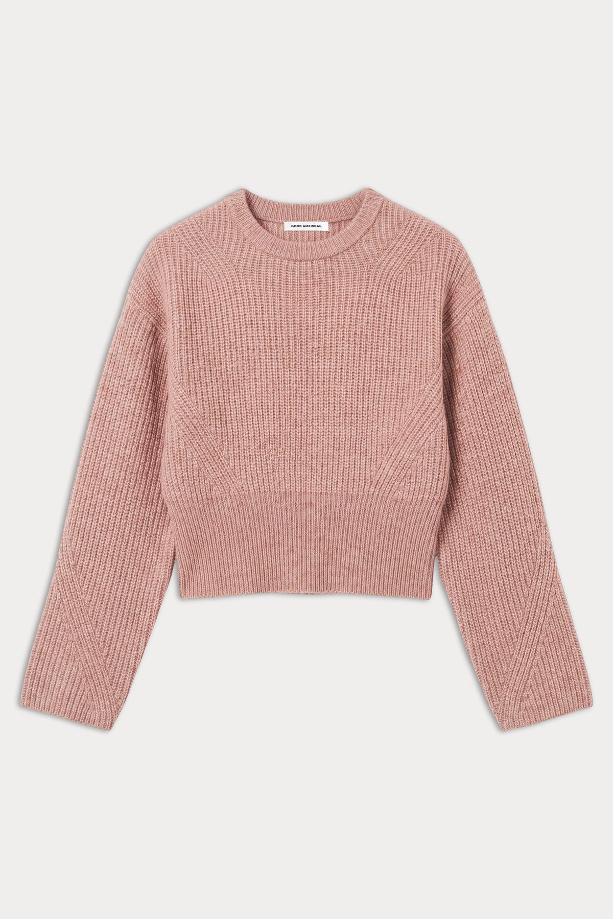 THE CHUNKY KNIT SWEATER DUSTY BLUSH