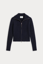 THE CABLE ZIP UP NEW NAVY002