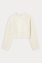 THE CHUNKY KNIT CARDIGAN CHALK