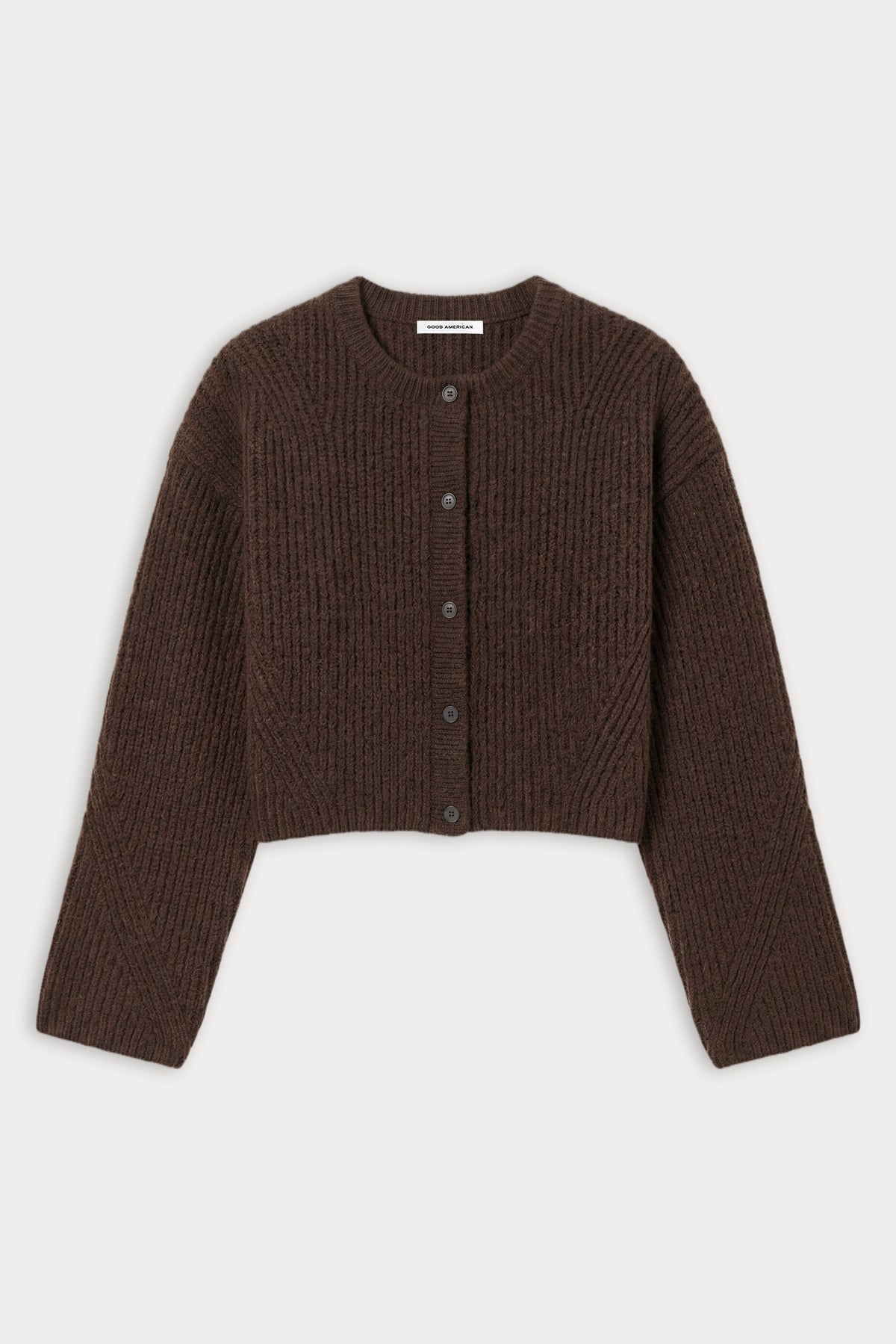 THE CHUNKY KNIT CARDIGAN ESPRESSO