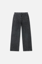 DOLLY JOLEANS CRYSTAL RELAXED JEANS BLACK415