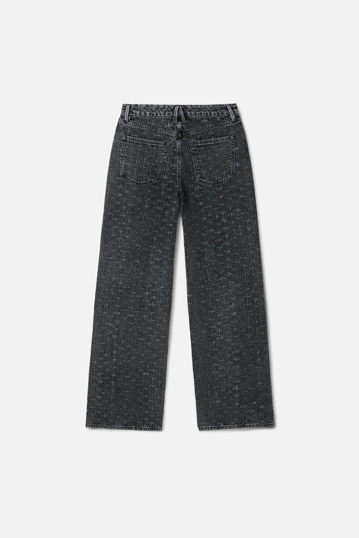 DOLLY JOLEANS CRYSTAL RELAXED JEANS BLACK415
