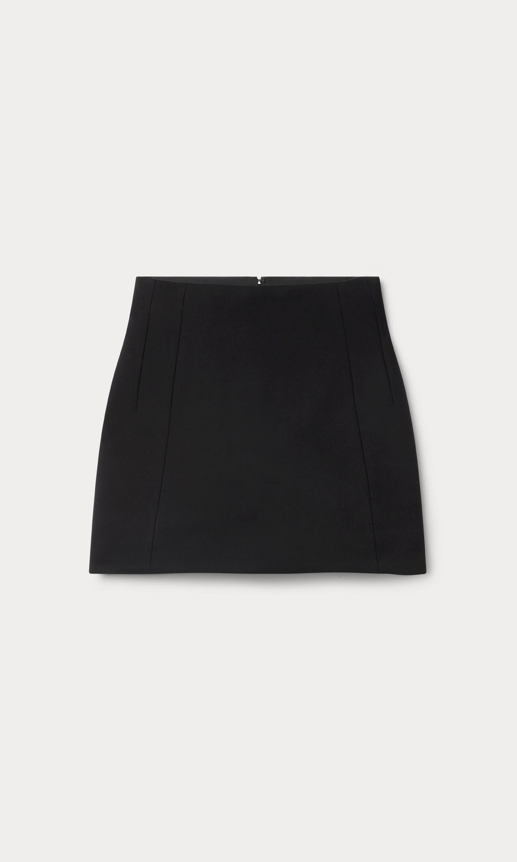 SOFT STRETCH PONTE MINI SKIRT BLACK001