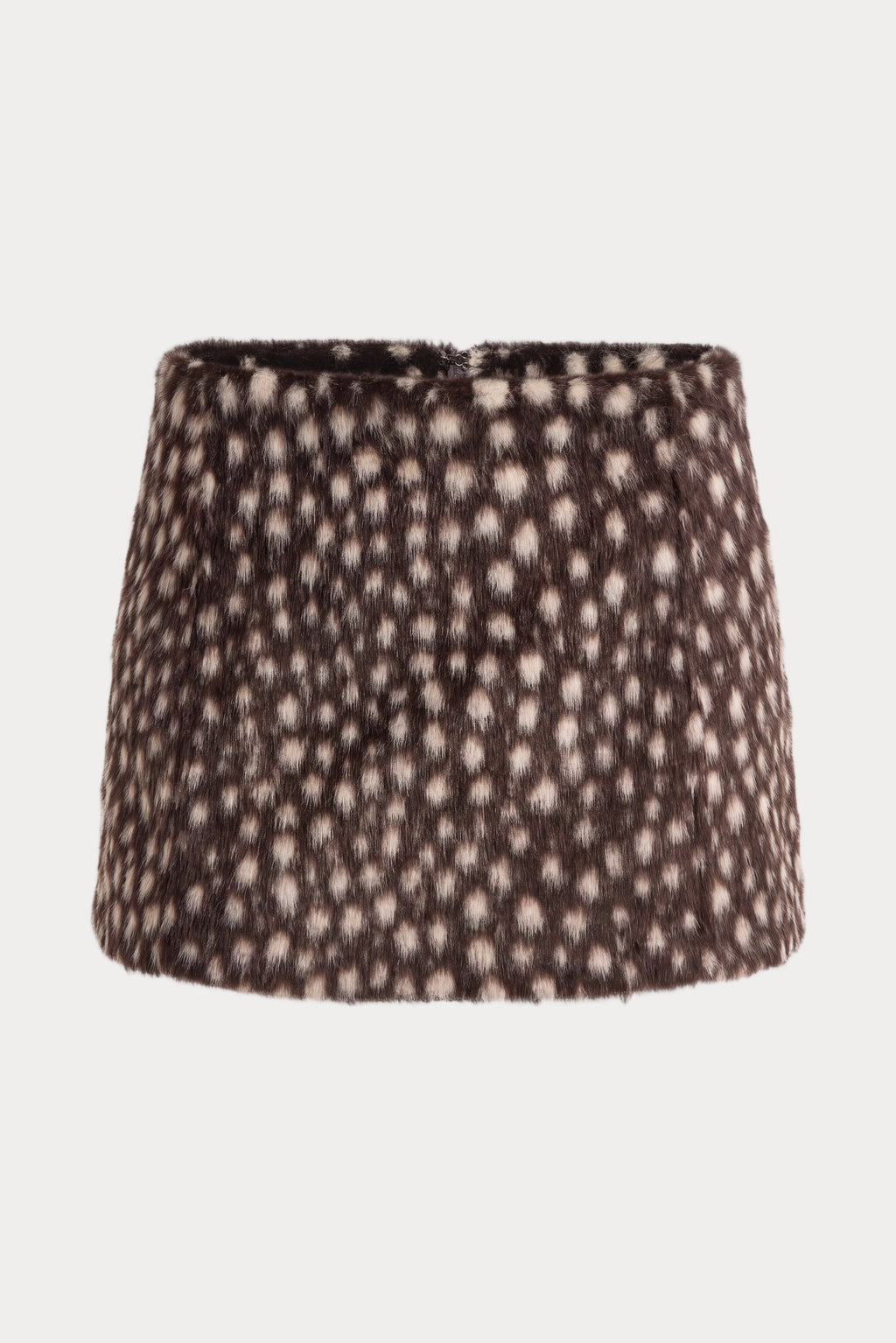 THE PONYHAIR SKIRT DEEP CHOCOLATE FAWN