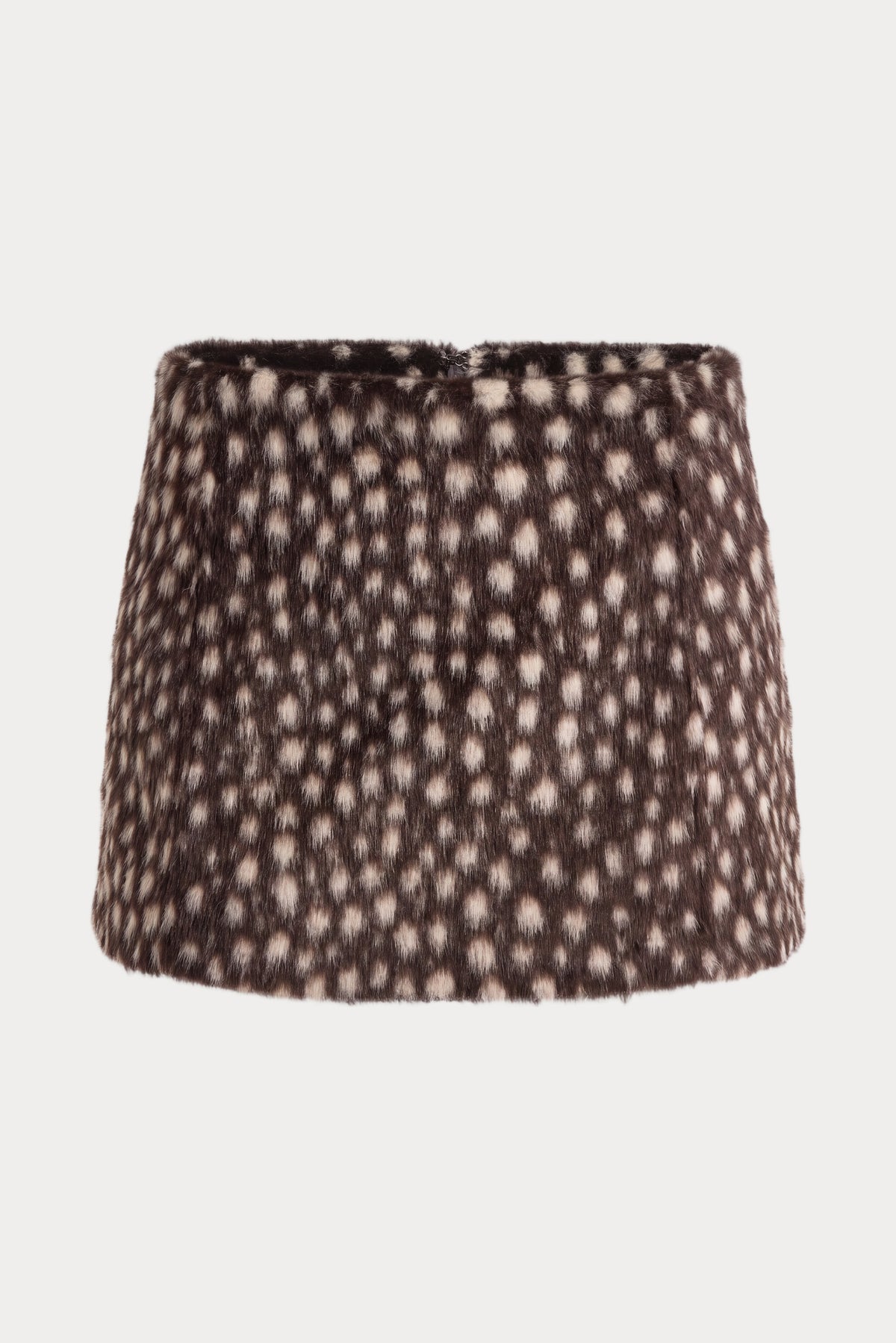 THE PONYHAIR SKIRT DEEP CHOCOLATE FAWN