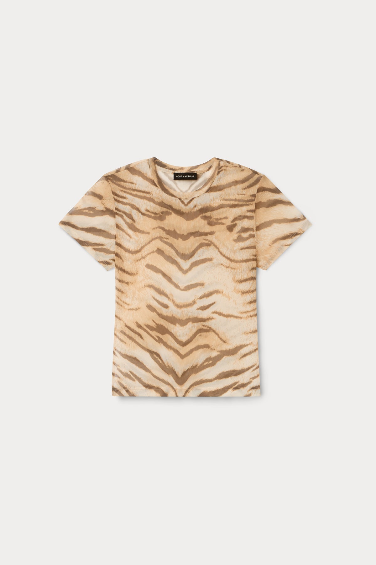MESH BABY TEE BROWN TIGER