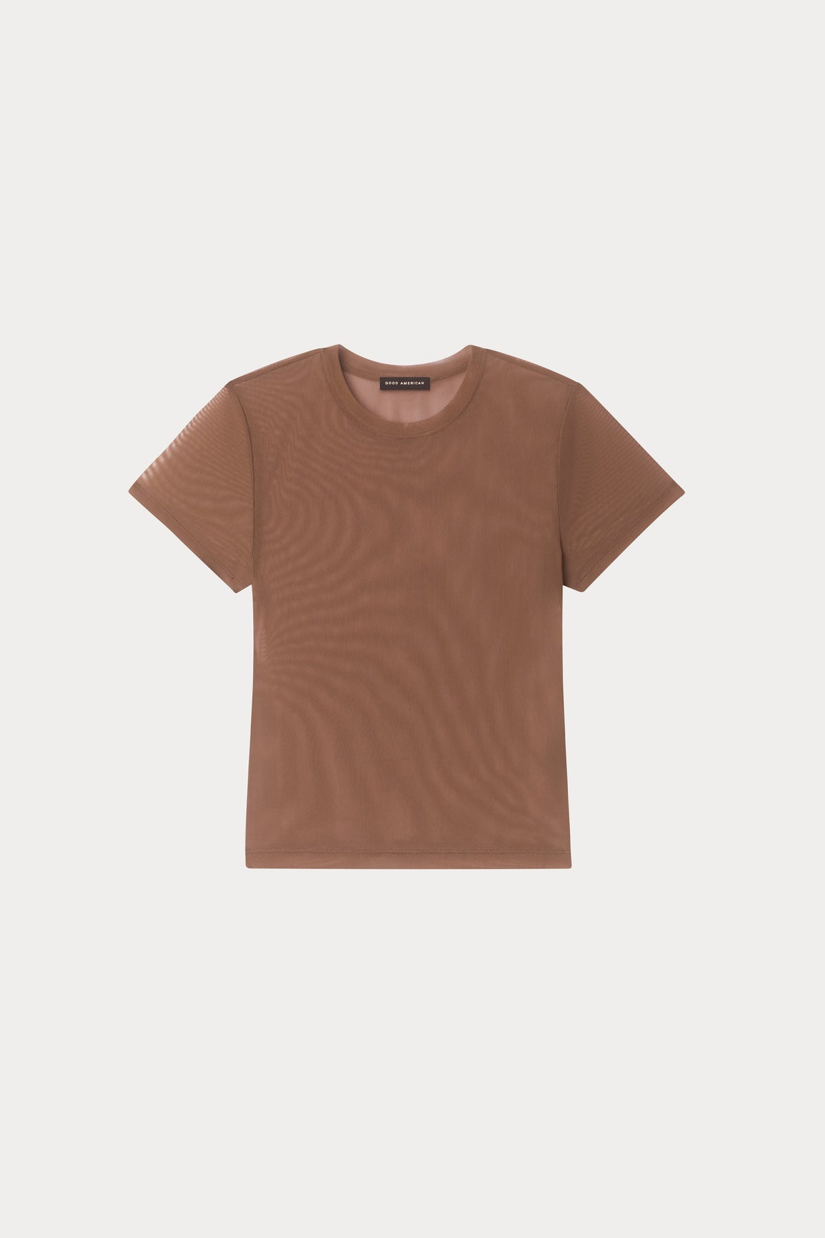 MESH BABY TEE SADDLEWOOD
