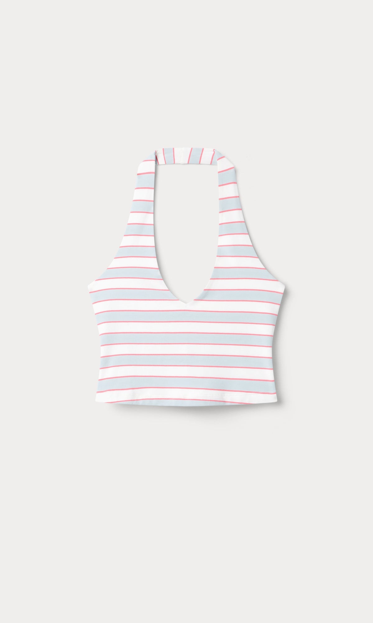 THE HALTER TANK SKY STRIPE