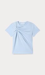 SUPER STRETCH TWIST TEE SKY
