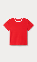 THE RINGER BABY TEE FLAMING HOT