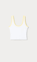 SUPER STRETCH RINGER TANK WHITE001