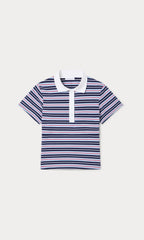 THE EASY POLO AMERICANA HORIZONTAL STRIPE