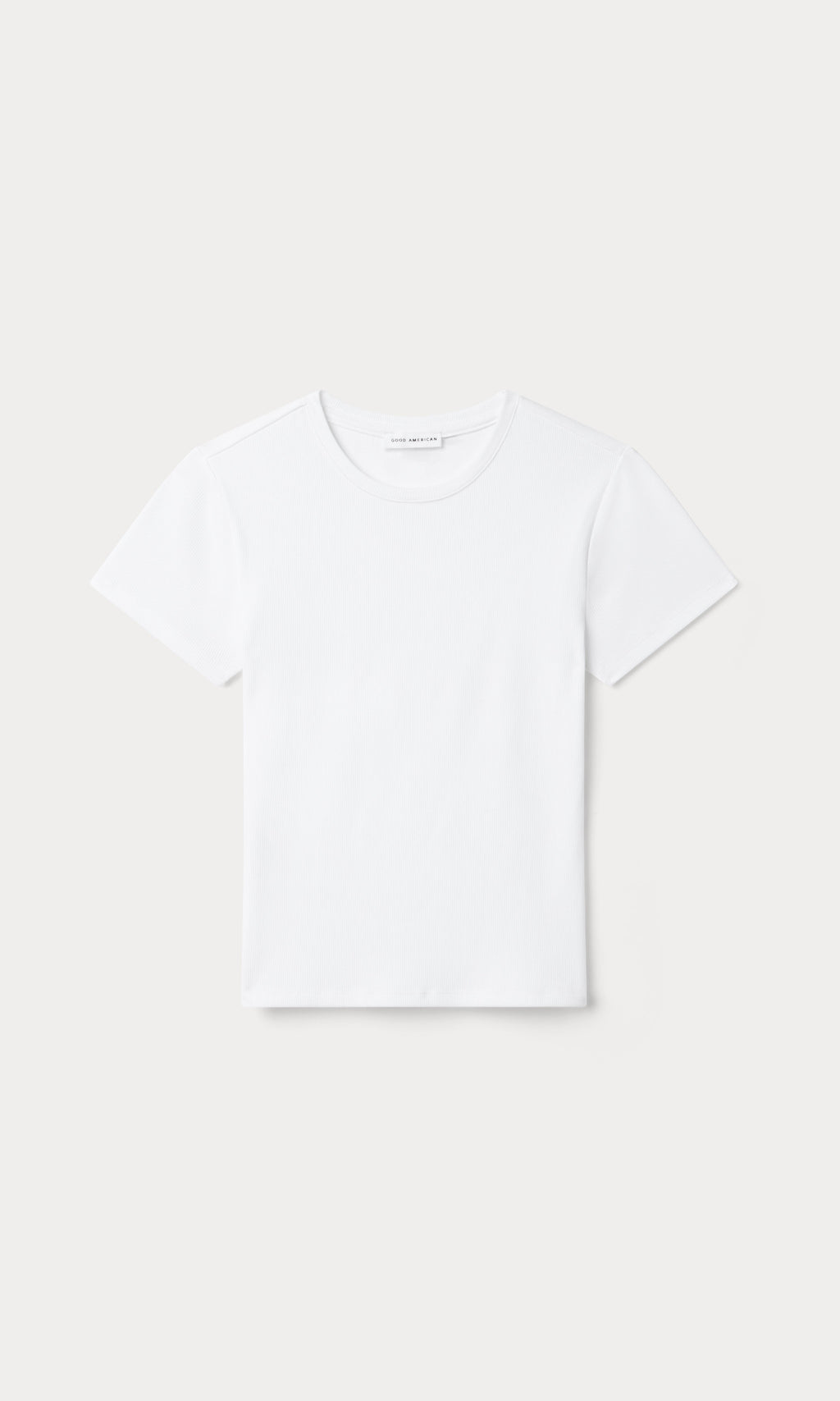 THE RIB BABY TEE WHITE001