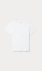THE RIB BABY TEE WHITE001