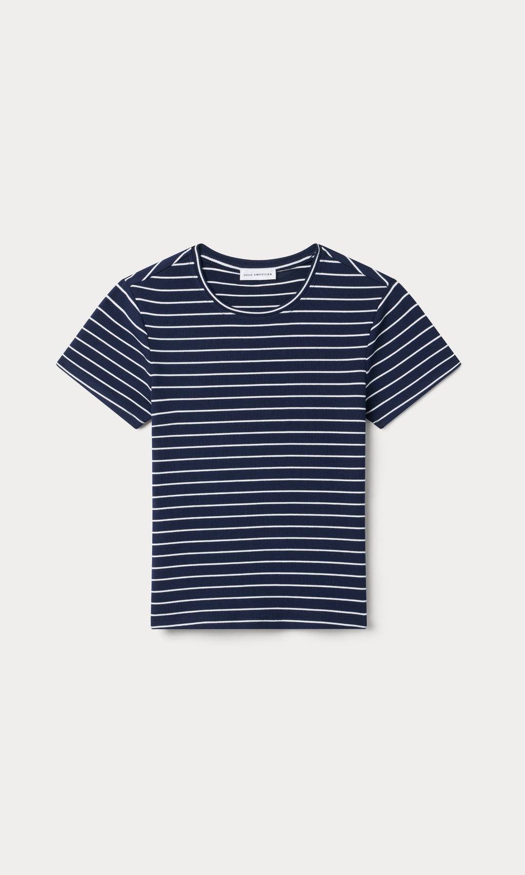 THE RIB BABY TEE SIMPLE STRIPE HORIZON INK