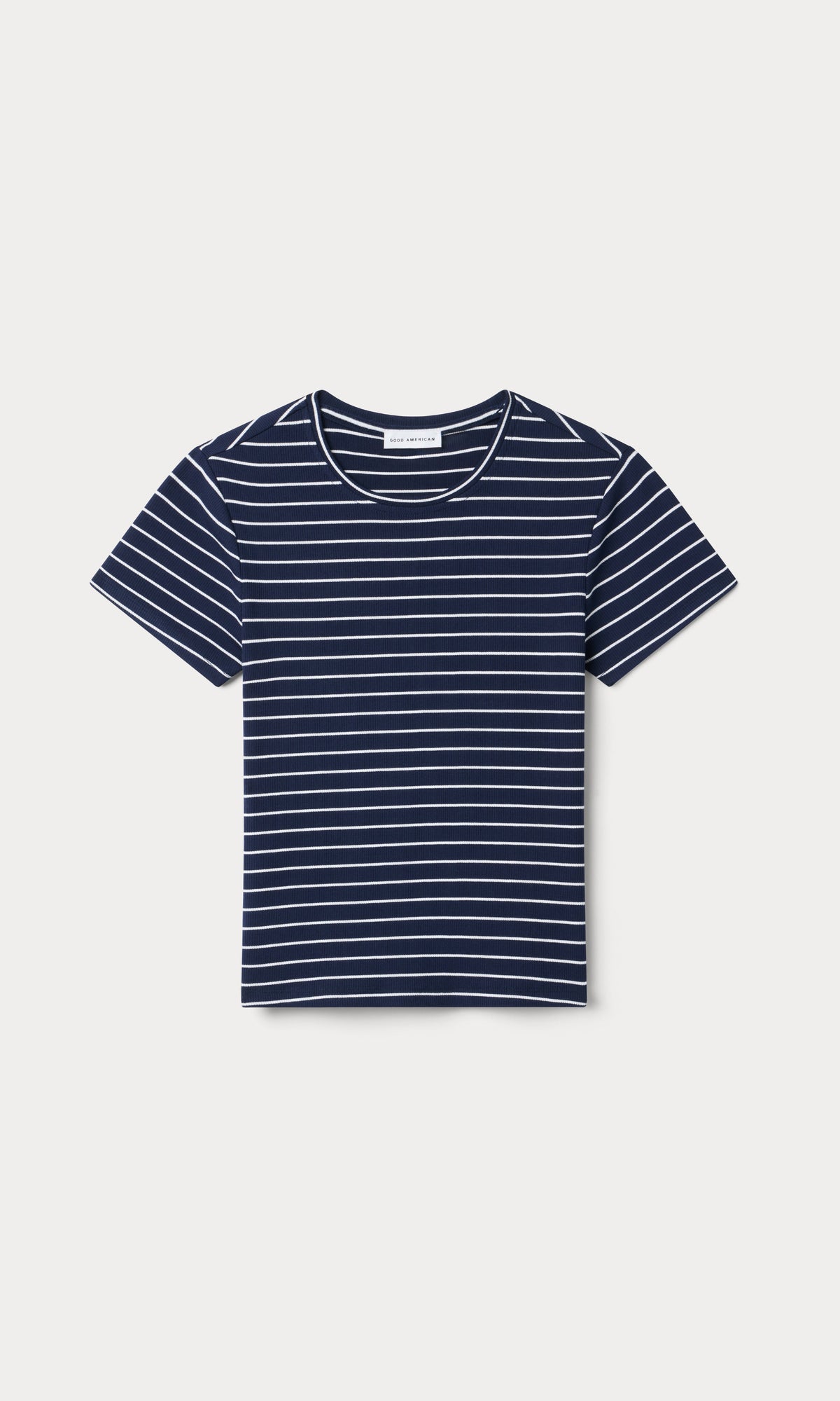 THE RIB BABY TEE SIMPLE STRIPE HORIZON INK