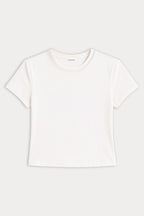 THE CAP SLEEVE TEE WHITE001