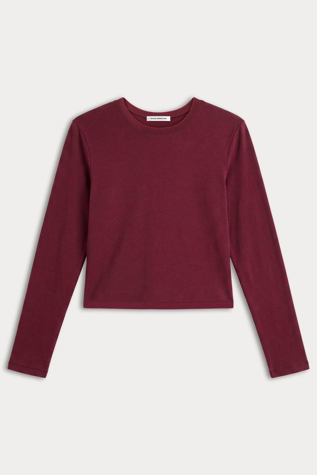 THE LONG SLEEVE BABY TEE BERRY NOIR