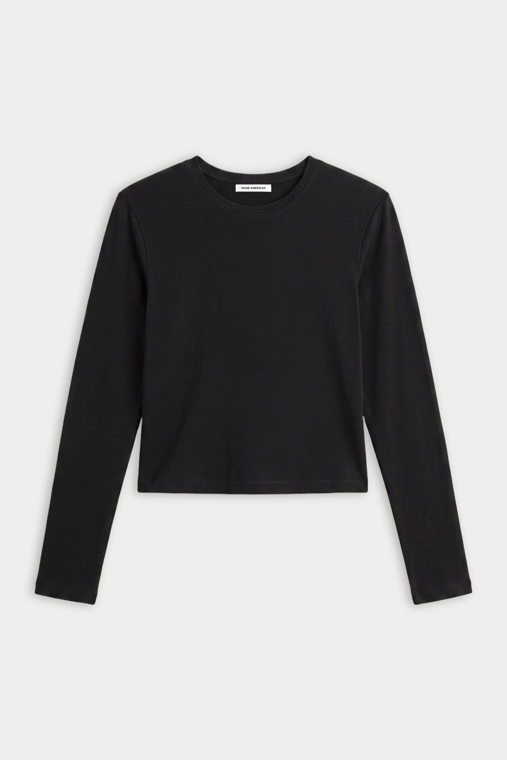 THE LONG SLEEVE BABY TEE BLACK