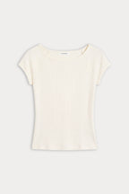 THE VARIEGATED RIB TOP CHALK
