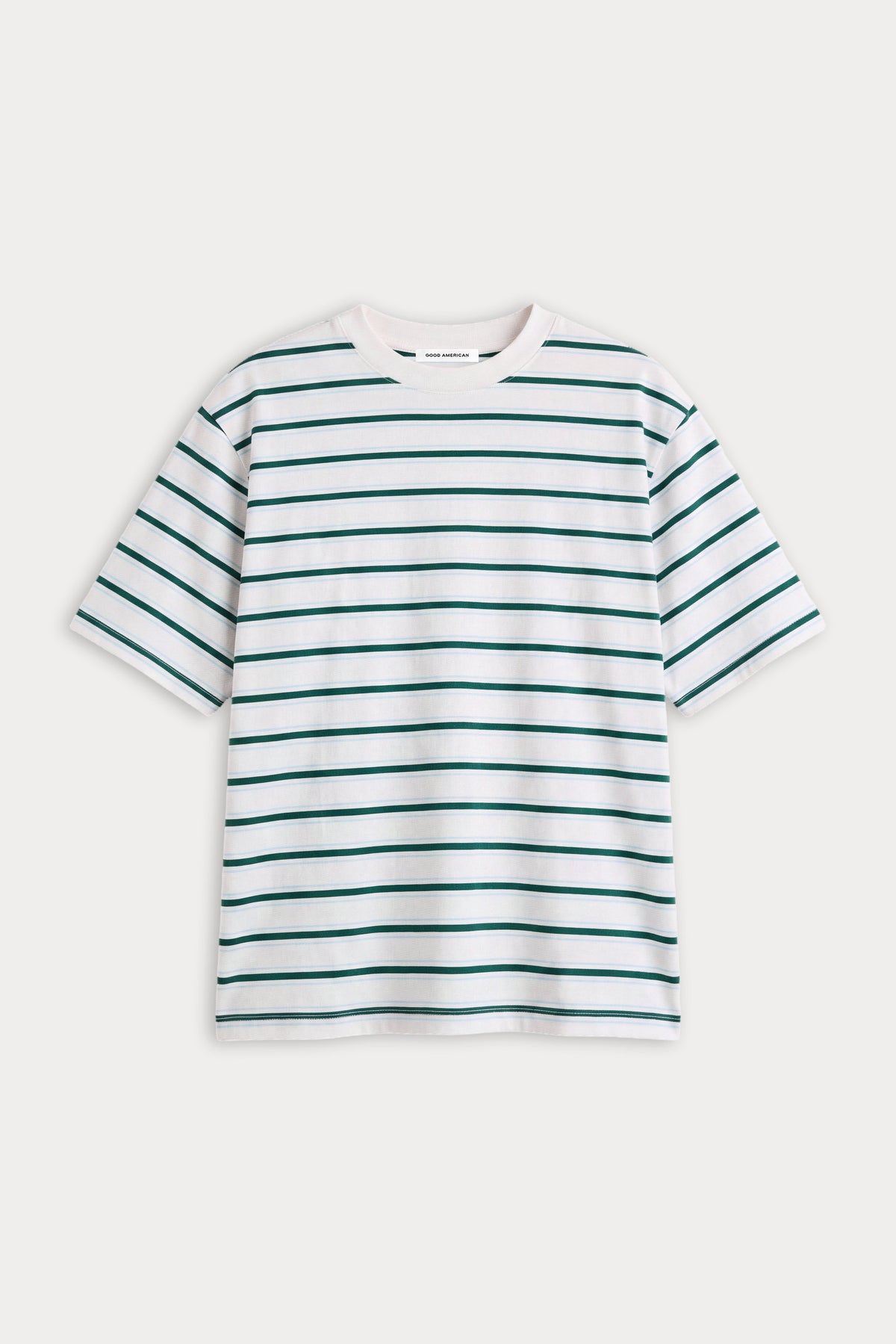 THE BODEGA TEE FOREST MULTI STRIPE
