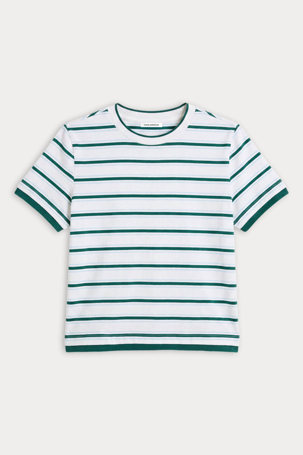 THE LAYERED TEE FOREST MULTI STRIPE