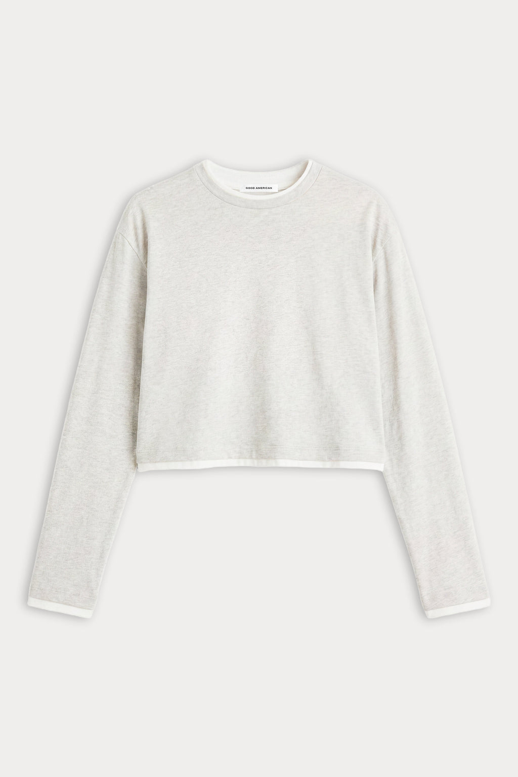 THE LONG SLEEVE LAYERED TEE VINTAGE GREY