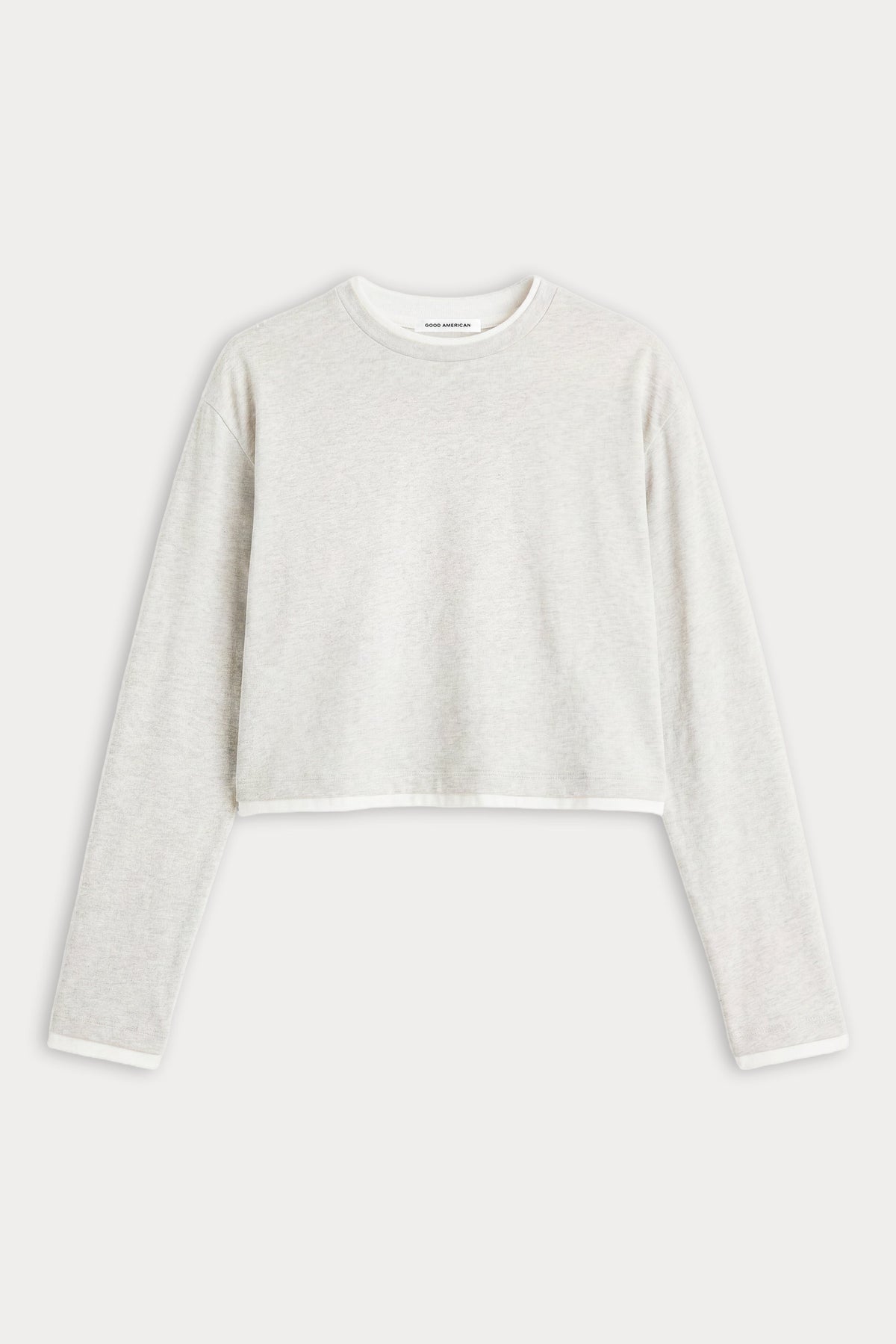 THE LONG SLEEVE LAYERED TEE VINTAGE GREY