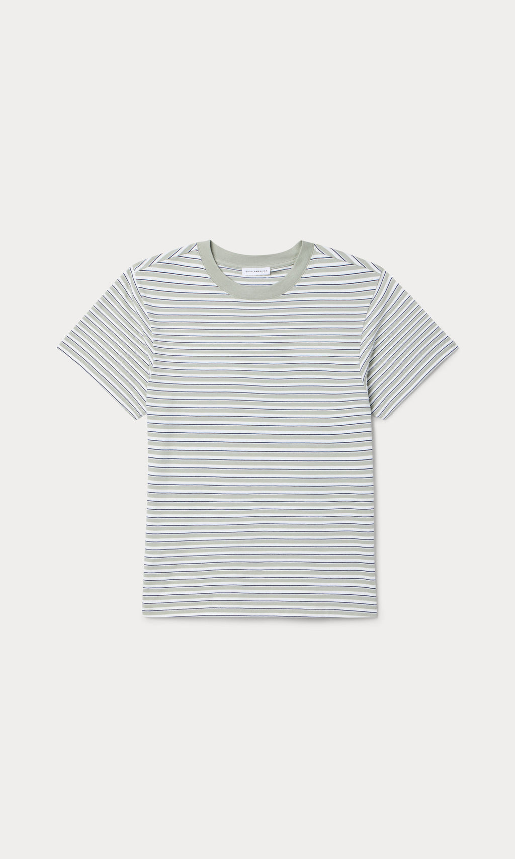 THE OVERSIZED TEE CLASSIC STRIPE MOSSWELL