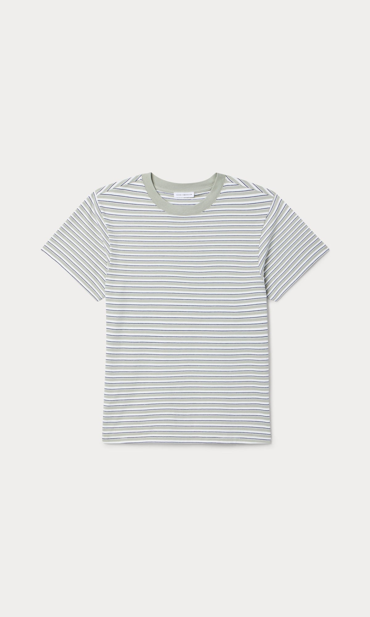 THE OVERSIZED TEE CLASSIC STRIPE MOSSWELL