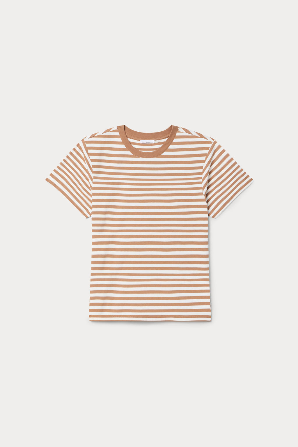 THE OVERSIZED TEE CLEAN STRIPE HEARTH