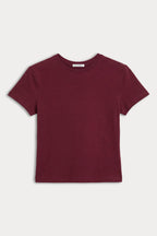 THE BABY TEE BERRY NOIR