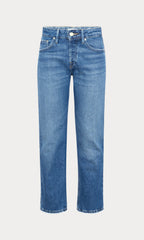 VINTAGE STRAIGHT ANKLE JEANS INDIGO1222