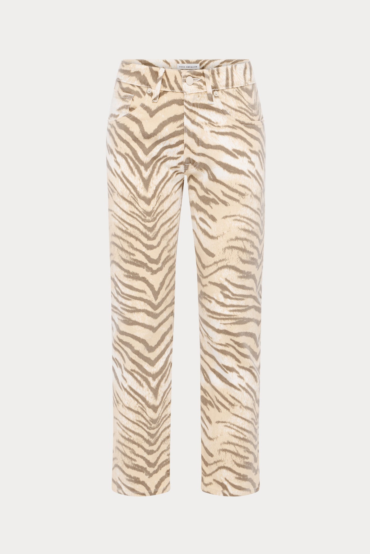 VINTAGE STRAIGHT ANKLE JEANS BROWN TIGER