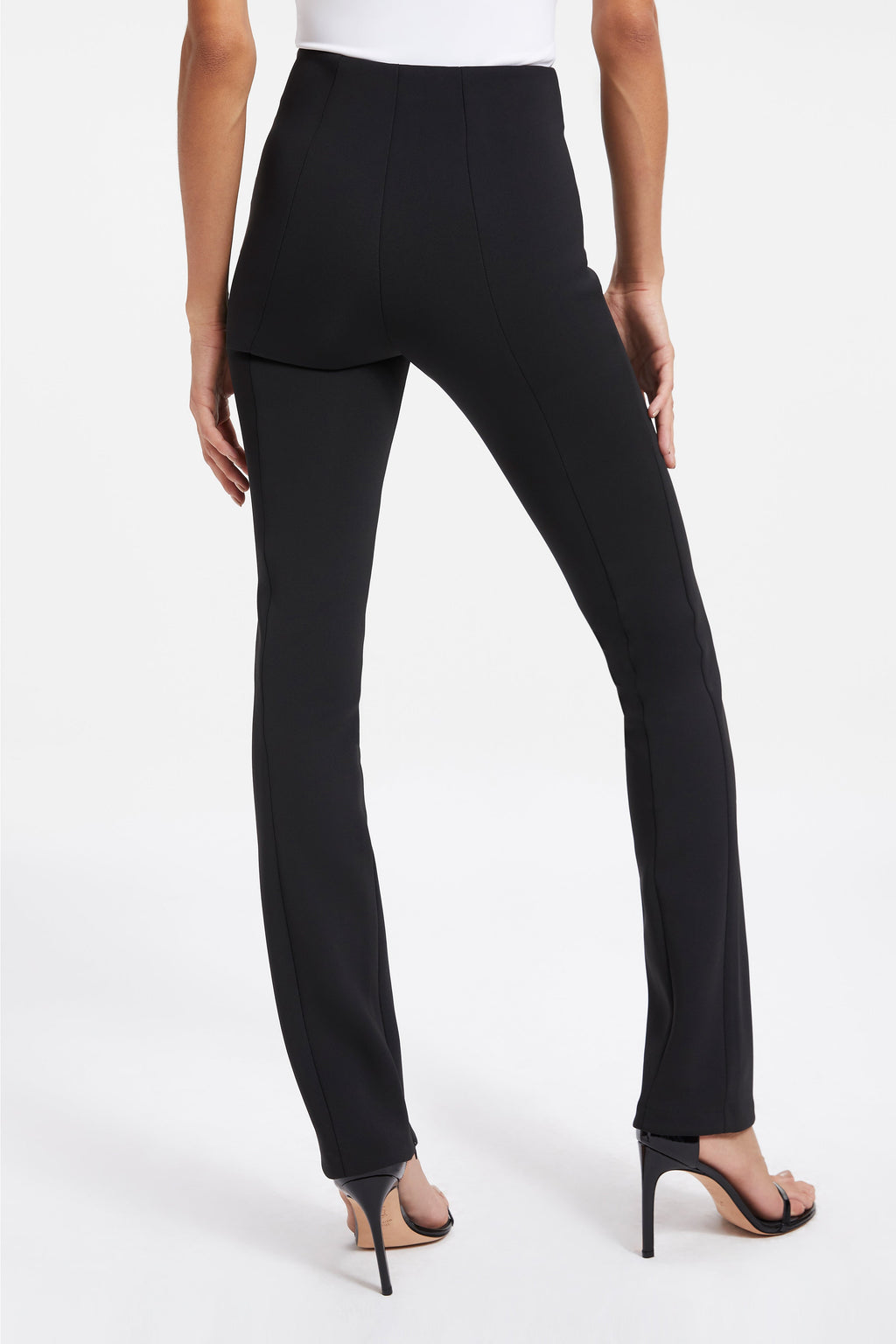 GOOD WAIST SCUBA PANTS BLACK001