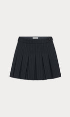 THE PLEATED SKORT ROYAL STRIPE