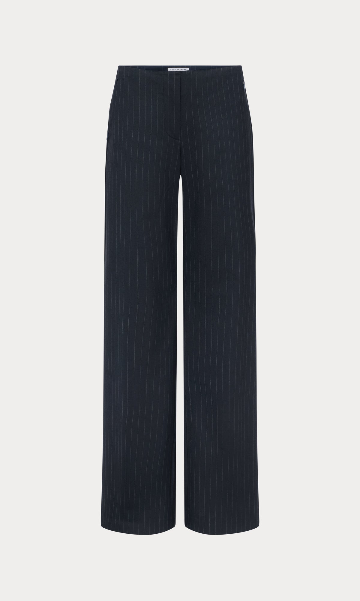 THE LOW RISE TROUSER ROYAL STRIPE