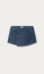DENIM SKORT INDIGO1187