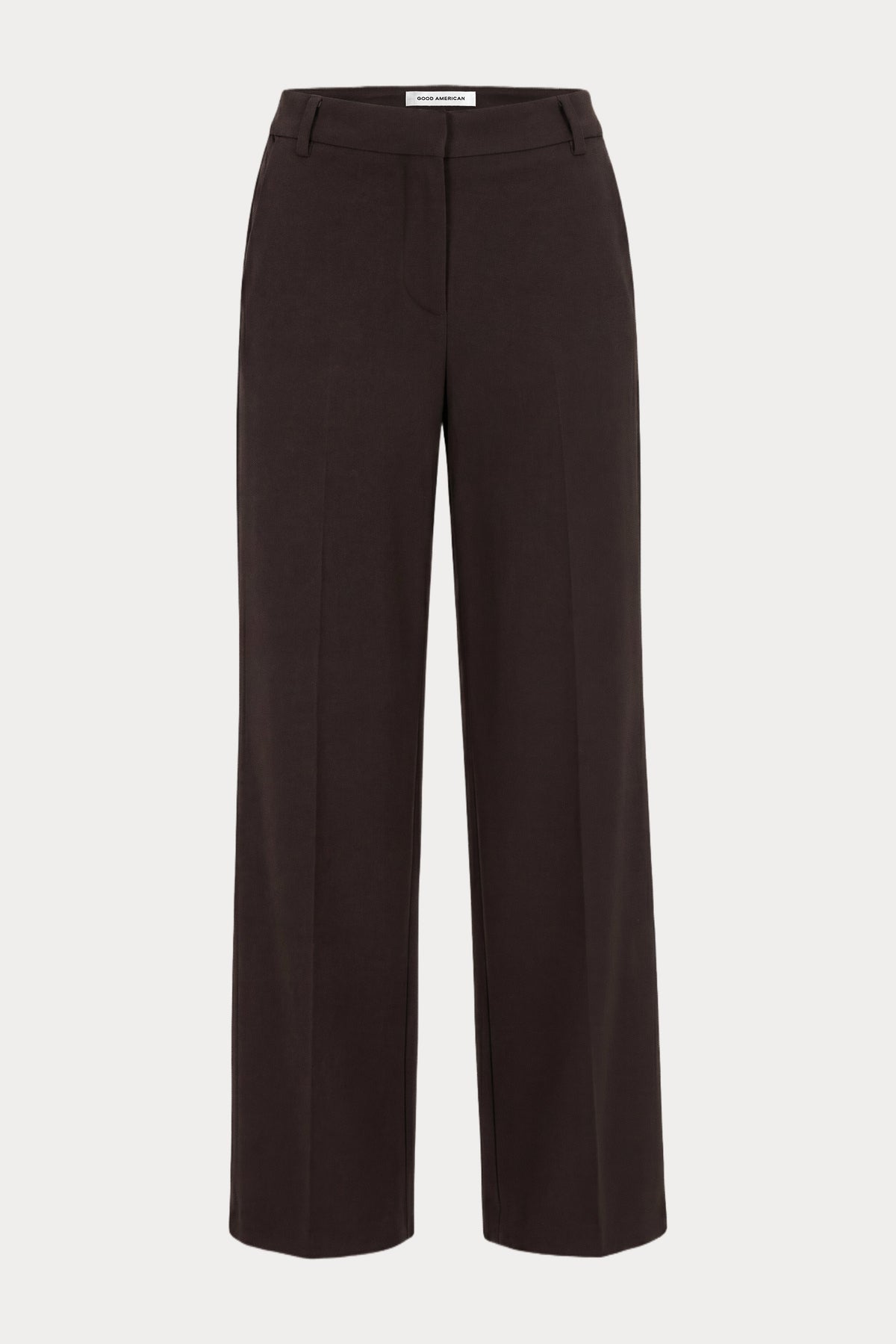 THE LOW RISE STRAIGHT LEG TROUSER ESPRESSO