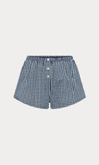 THE SEERSUCKER PULL ON SHORT HORIZON GINGHAM SMALL