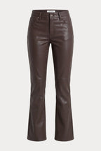 BETTER THAN LEATHER LOW RISE BOOTCUT PANT ESPRESSO
