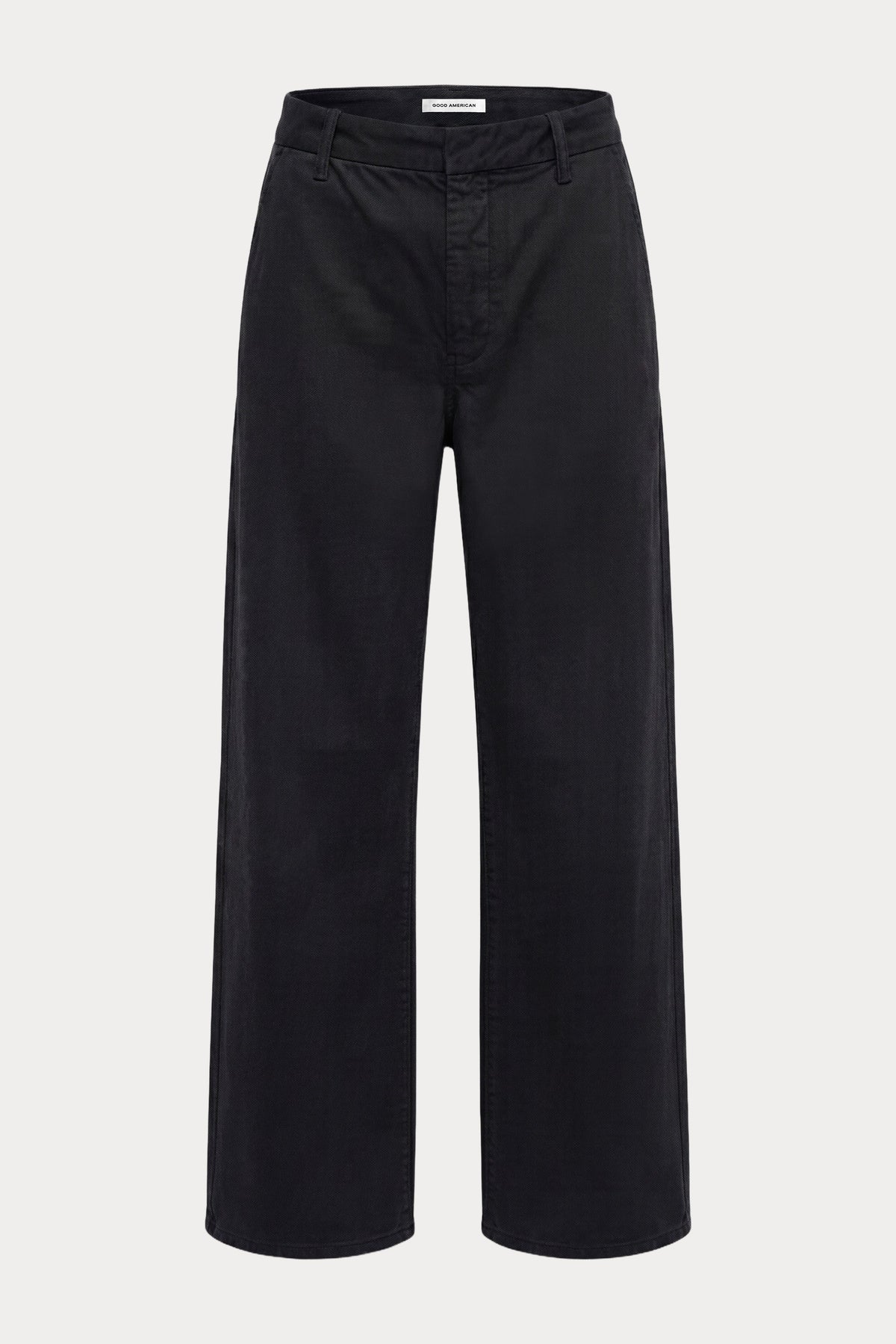 LOW SLUNG BAGGY TROUSER BLACK