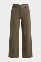LOW SLUNG BAGGY TROUSER WASHED FATIGUE GREEN