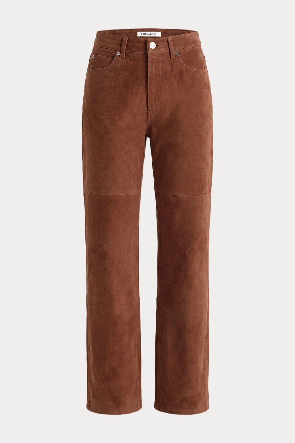 SUEDE GOOD TRUE STRAIGHT PANT CAFE CLAY