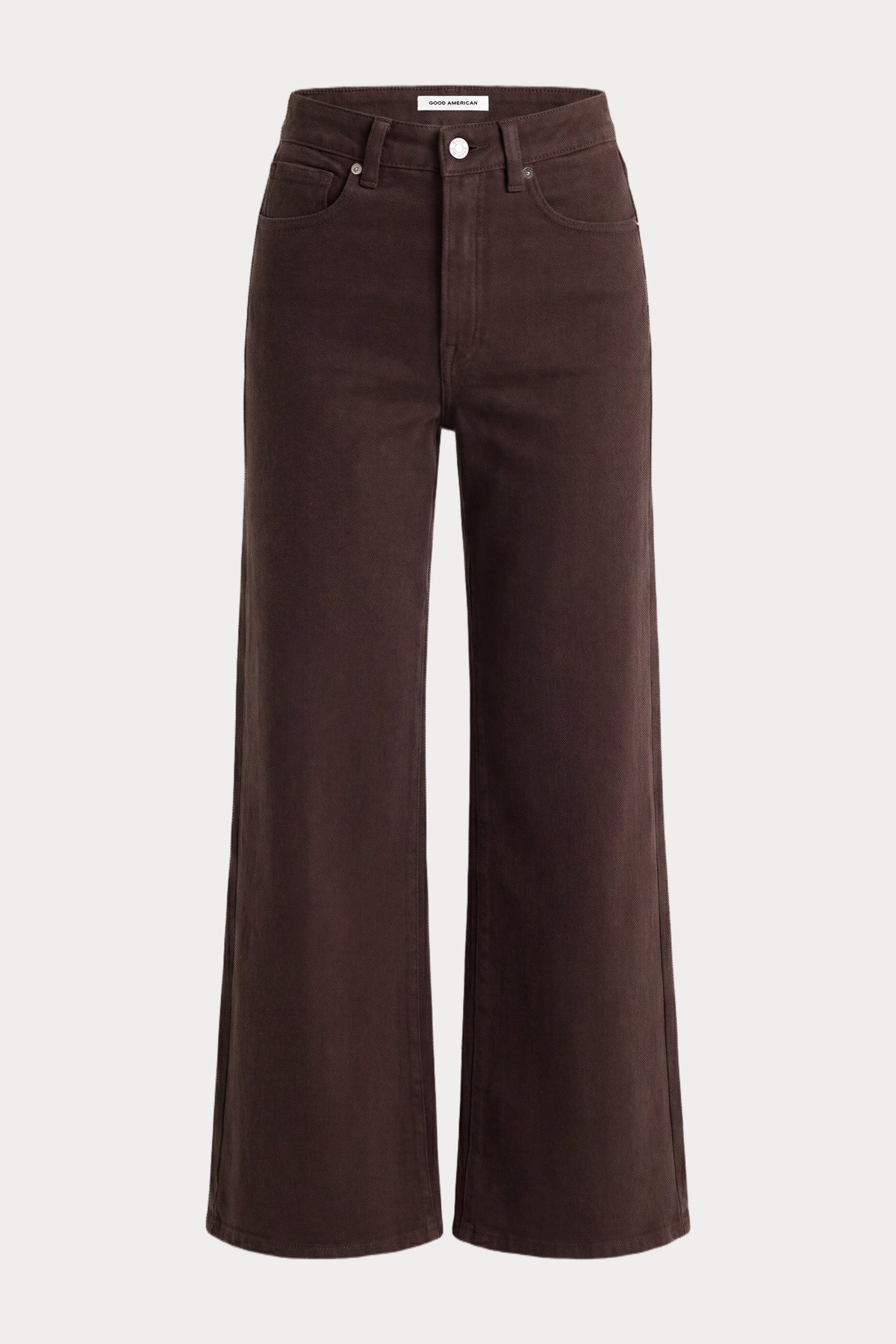 GOOD WAIST PALAZZO ANKLE JEANS ESPRESSO