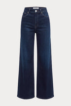 GOOD WAIST PALAZZO ANKLE JEANS RINSE