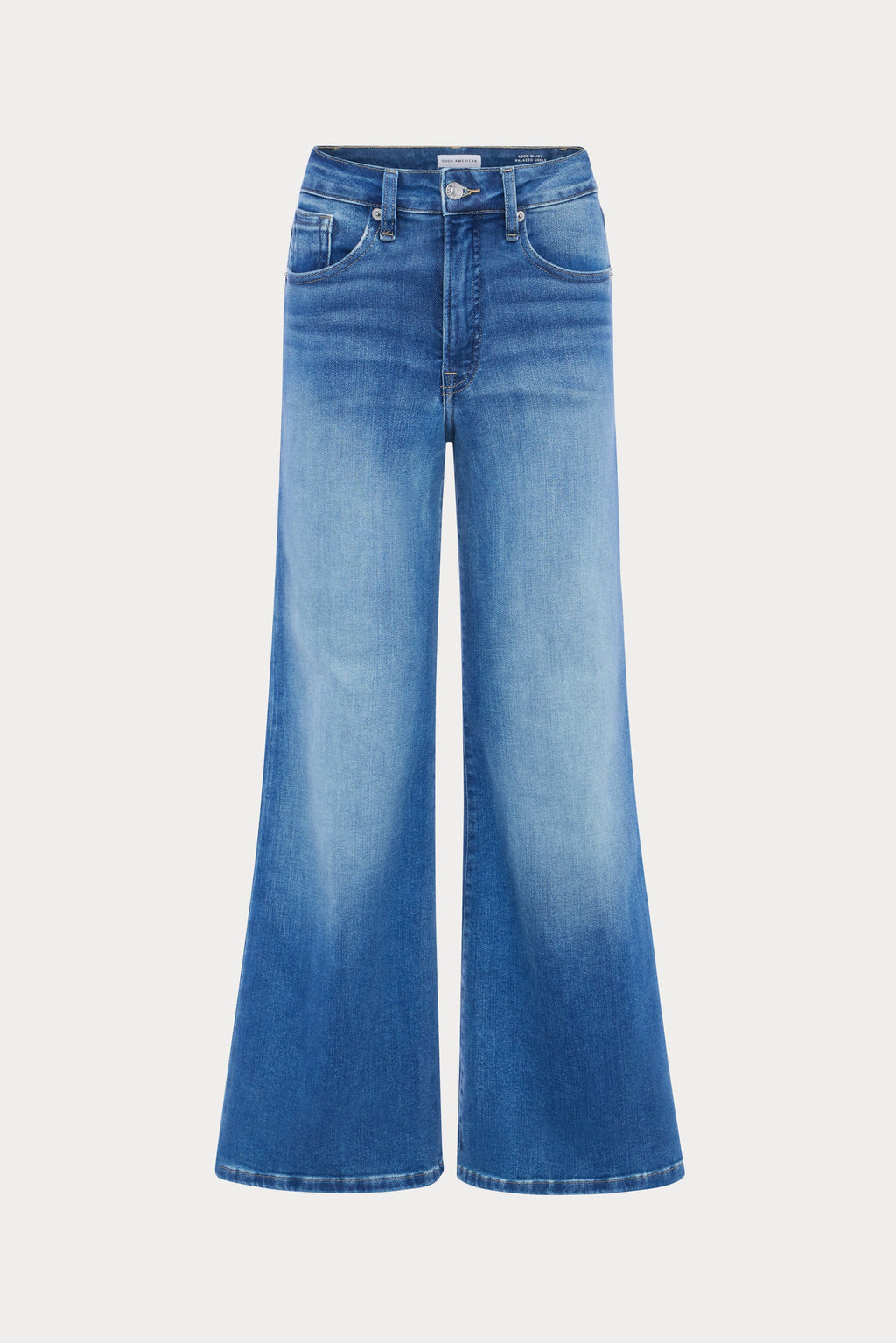 SOFT TECH GOOD WAIST PALAZZO ANKLE JEANS INDIGO1238