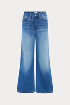 SOFT TECH GOOD WAIST PALAZZO ANKLE JEANS INDIGO1238