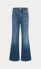 SOFT TECH GOOD WAIST PALAZZO ANKLE JEANS INDIGO1281